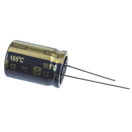 5 pcs - Panasonic 2200μF Aluminium Electrolytic Capacitor 35V dc, Radial, Through Hole - EEUFC1V222S