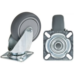 1 pcs - Tente Swivel Castor Wheel, 100kg Capacity, 100mm Wheel