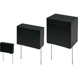 5 pcs - Panasonic ECQUA Metallised Polypropylene Film Capacitor, 275 V ac, 310 V ac, ±20%, 2.2μF, Through Hole