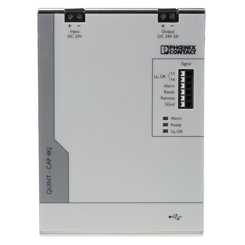 1 Box of 1 - Phoenix Contact Buffer Module, QUINT4-CAP/24DC/5/4KJ Series