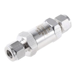 1 pcs - Parker Stainless Steel Single Check Valve 10mm, 414 bar