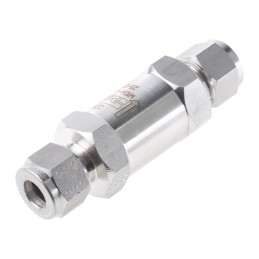 1 pcs - Parker Stainless Steel Single Check Valve 10mm, 414 bar