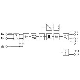 1 Box of 1 - Phoenix Contact TRIO-PS-2G/1AC/48DC/5 Switch Mode DIN Rail Power Supply, 100 - 240V ac ac Input, 48V dc dc
