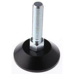 1 pcs - RS PRO M16 Thread Pivot Foot, 16mm 8mm Groove