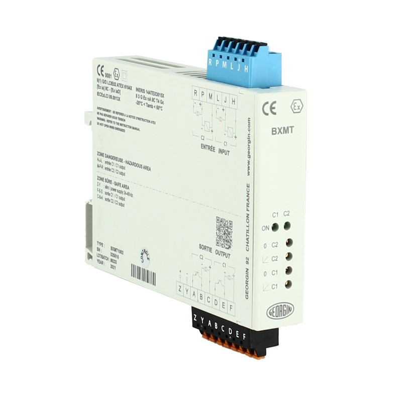 1 Box of 1 - GEORGIN 2 Channel Intrinsic Security Power Supply, ATEX