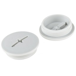 1 Pack of 10 - Lapp Blanking Plug, M32, Fibreglass Nylon, 37mm Diameter, Threaded