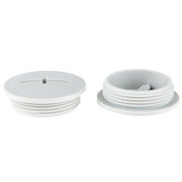 1 Pack of 10 - Lapp Blanking Plug, M32, Fibreglass Nylon, 37mm Diameter, Threaded