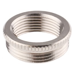 5 pcs - Lapp Cable Gland Adaptor, PG21 Exterior Thread, PG16 Interior Thread, Nickel Plated Brass, SKINDICHT Series