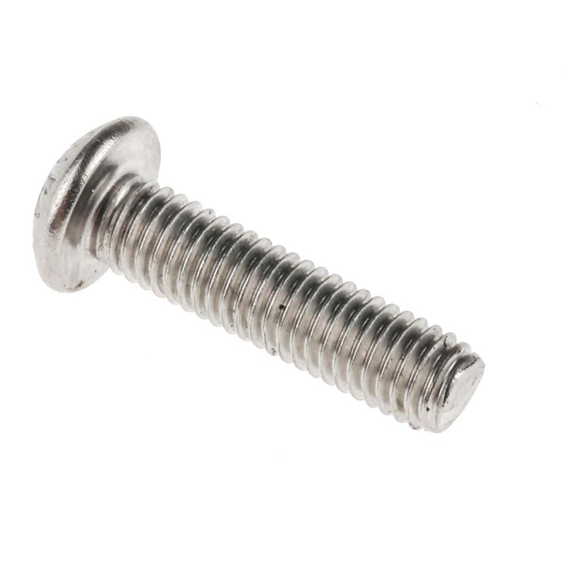 1 Box of 50 - RS PRO Plain Stainless Steel Hex Socket Button Screw, ISO 7380, M5 x 20mm
