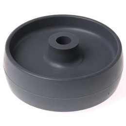 1 pcs - Flexello Grey PP Non-Marking Trolley Wheel, 125kg