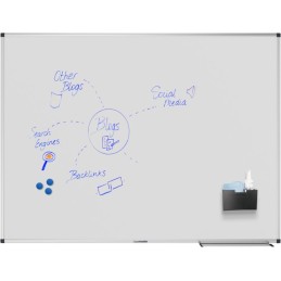 1 pcs - Legamaster White Board, 90cm Height, 120cm Width
