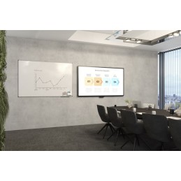 1 pcs - Legamaster White Board, 90cm Height, 120cm Width