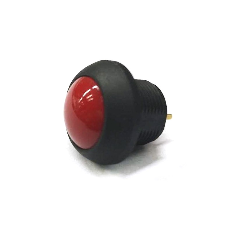 1 Pack of 1 - RS PRO Miniature Push Button Switch, 13.6mm Cutout, SPST, 125 V ac @ 125 mA, 32 V ac @ 400 mA, 50 V dc @ 200 mA, I