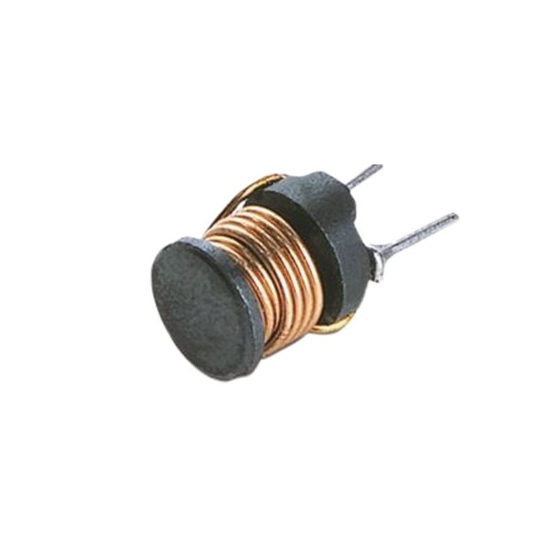 5 pcs - Wurth 1 μH ±30% Leaded Inductor, Max SRF:195MHz, 6.9A Idc, 13.5mΩ Rdc, WE-TI