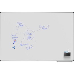 1 pcs - Legamaster White Board, 100cm Height, 150cm Width