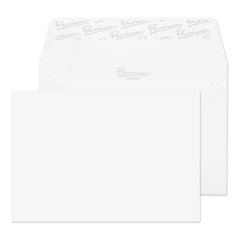 1 pcs - White C6 No Peel/Seal Mailing Envelope