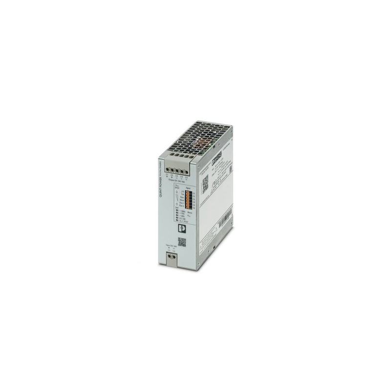 1 pcs - Phoenix Contact DC-DC Converter, 24V dc/ 10A Output, 18 - 30 V dc Input, 240W, DIN Rail Mount, +70°C Max Temp