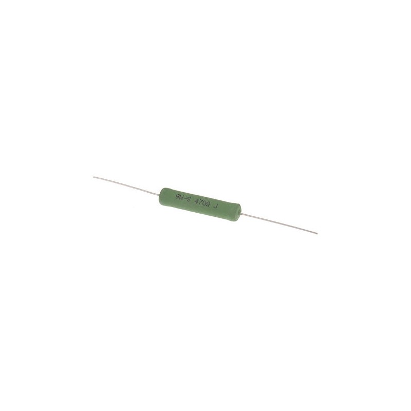 5 pcs - TE Connectivity 470Ω Wire Wound Resistor 9W ±5% EP9WS470RJ