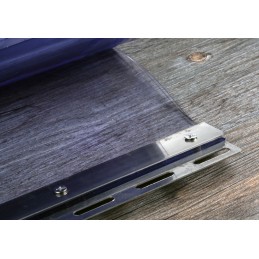 1 pcs - RS PRO Clear 2m PVC STRIP CURTAINS, 200mm x 2mm