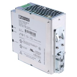 1 pcs - Phoenix Contact QUINT-PS/24DC/48DC/5 DC-DC Converter, 48V dc/ 5A Output, 18 - 32 V dc Input, 240W, DIN Rail