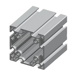 1 pcs - FlexLink Silver Aluminium Profile Strut, 88 x 88 mm, 11mm Groove, 2000mm Length, Series XC