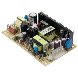 1 pcs - MEAN WELL PSD 45 DC-DC Converter, 24V dc/ 1.88A Output, 18 - 36 V dc Input, 45W, Chassis Mount, +60°C Max Temp