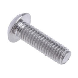 1 Box of 50 - RS PRO Plain Stainless Steel Hex Socket Button Screw, ISO 7380, M5 x 16mm
