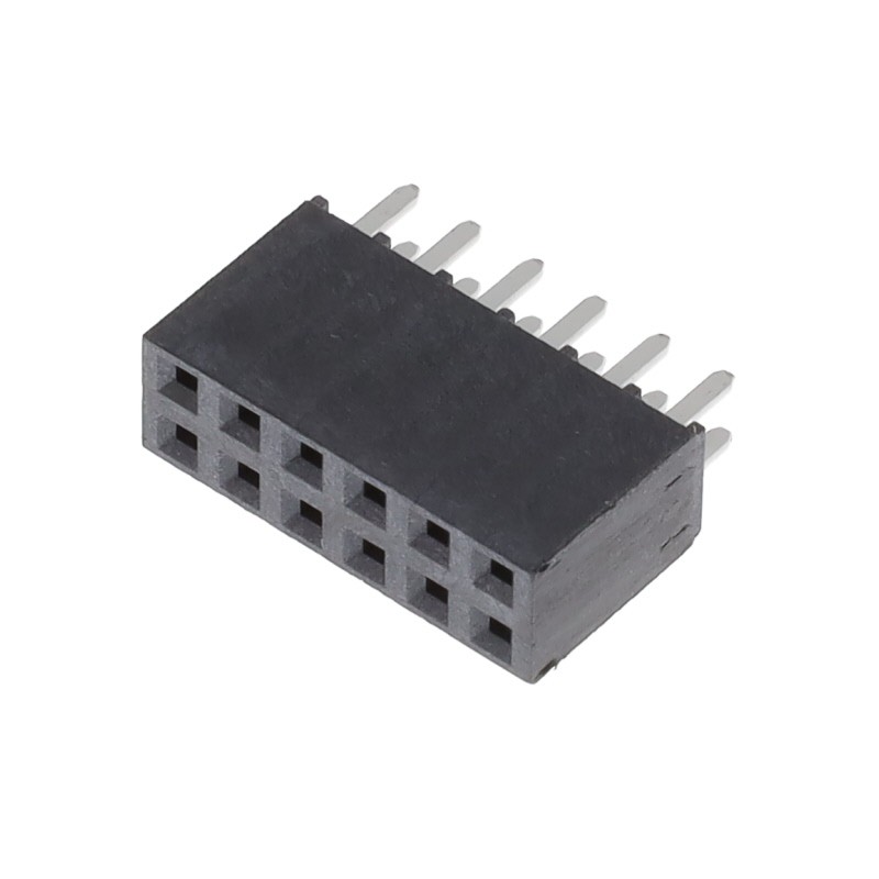 10 pcs : SSW-106-06-S-D - CONN RCPT 12POS 0.1 GOLD PCB