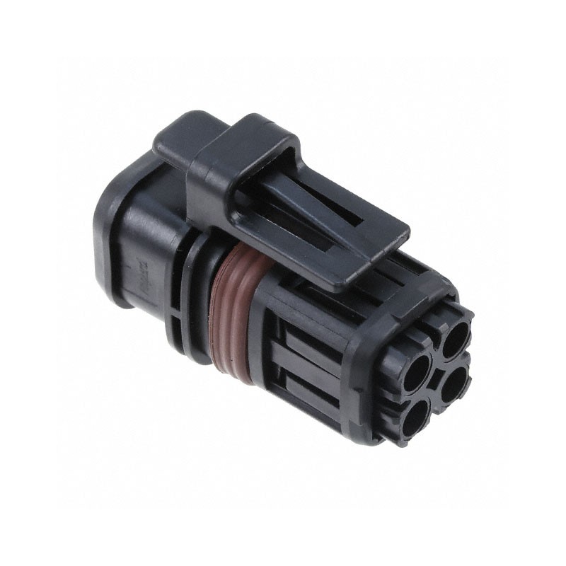 1 pcs : 10-707003-002 - CONN PLUG HSG 4POS