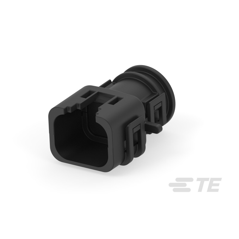 10 pcs : 2371723-1 - REC CONN CVR,4POS,DT,180DEG