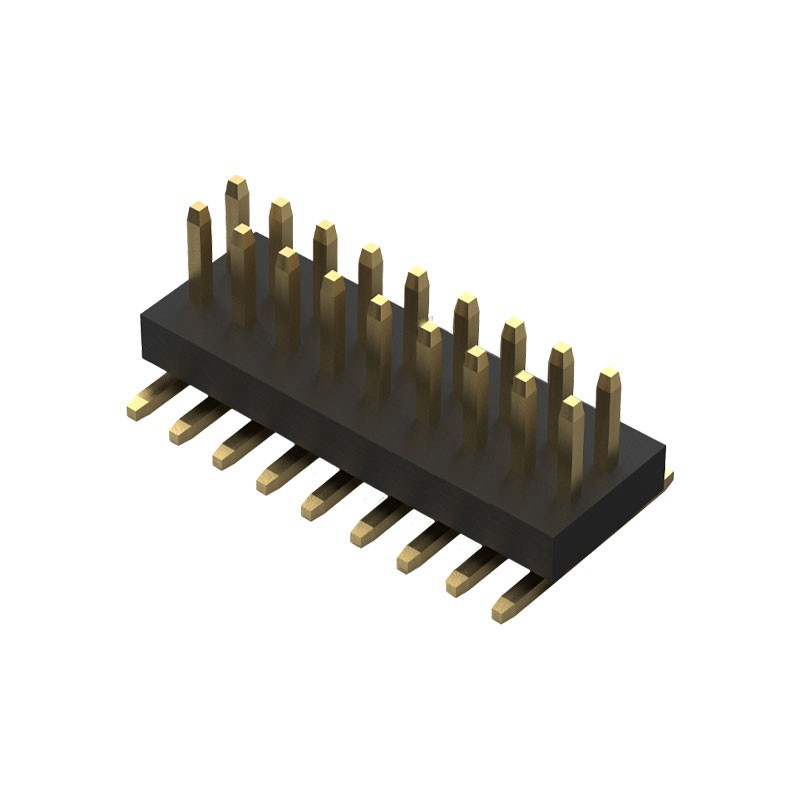 10 pcs : BC050-18A-K0-0380-0160-0480-LB - 18W,1.0MM PITCH ELEV PIN HDR,DIL