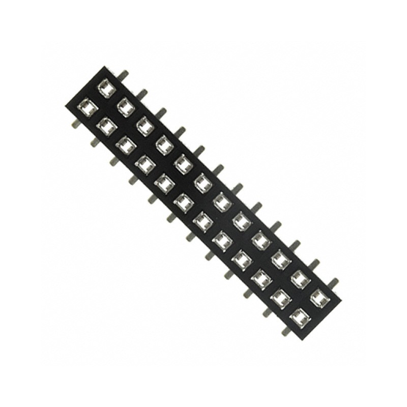10 pcs : NPPN122GFNP-RC - CONN HDR 24POS 0.079 GOLD SMD