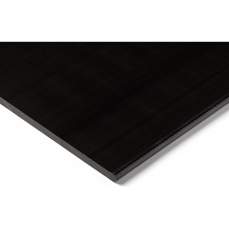 1 pcs - RS PRO Black Plastic Sheet, 500mm x 300mm x 40mm