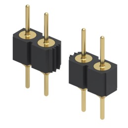 10 pcs : 350-10-112-00-006000 - CONN HEADER VERT 12POS 2.54MM