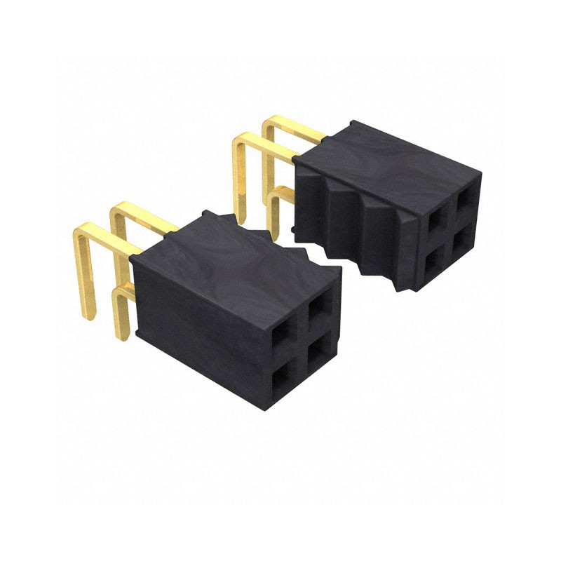 10 pcs : SSW-105-02-G-D-RA - CONN RCPT 10POS 0.1 GOLD PCB R/A