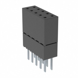 10 pcs : ESW-105-23-T-D - CONN SOCKET 10POS 0.1 TIN PCB