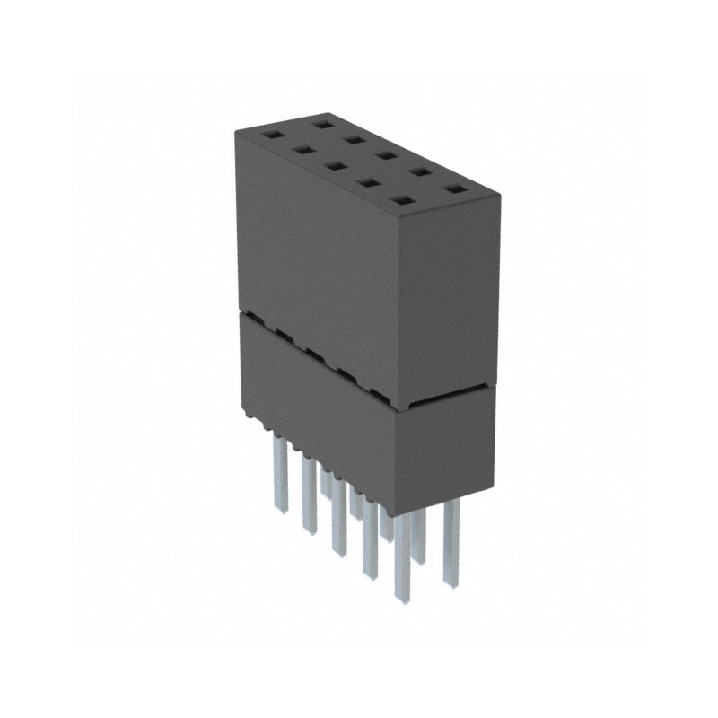 10 pcs : ESW-105-23-T-D - CONN SOCKET 10POS 0.1 TIN PCB