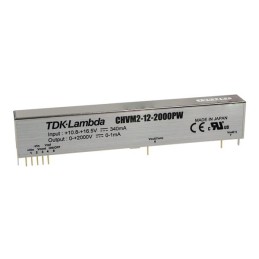 1 pcs - TDK-Lambda CHVM DC-DC Converter, 0 - 300V dc/ 10mA Output, 10.8 - 13.2 V dc Input, 3W, Through Hole,