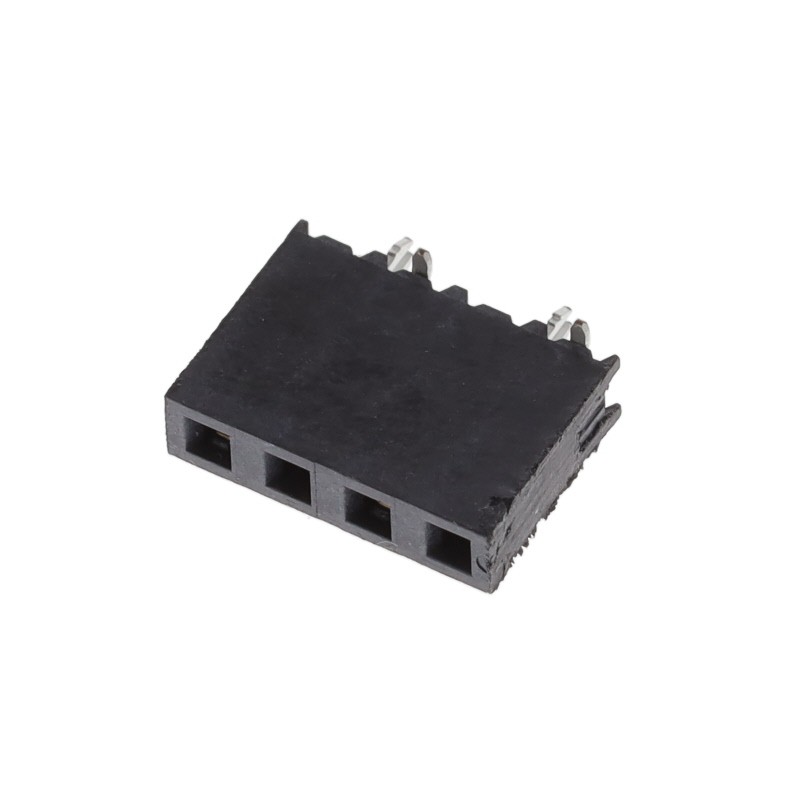 10 pcs : SSM-104-L-SV-BE-LC-P-TR - CONN RCPT 4POS 0.1 GOLD SMD