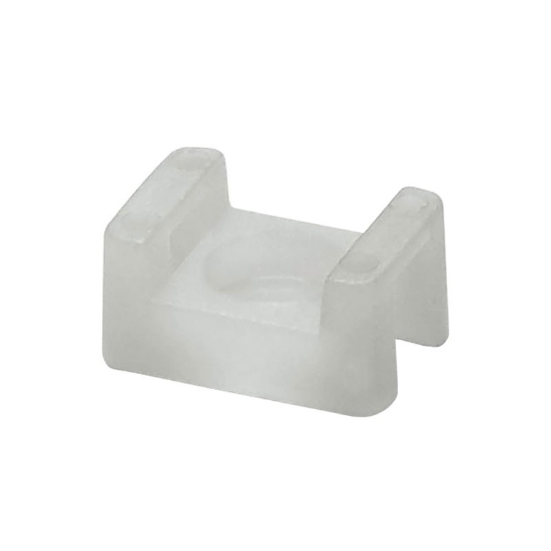 10 pcs : 3240702 - CABLE TIE HLDR DUAL SCREW TRANS