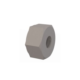 10 pcs : 0401024HNS - HEX NUT 10-24 THREAD .196 HEIGHT