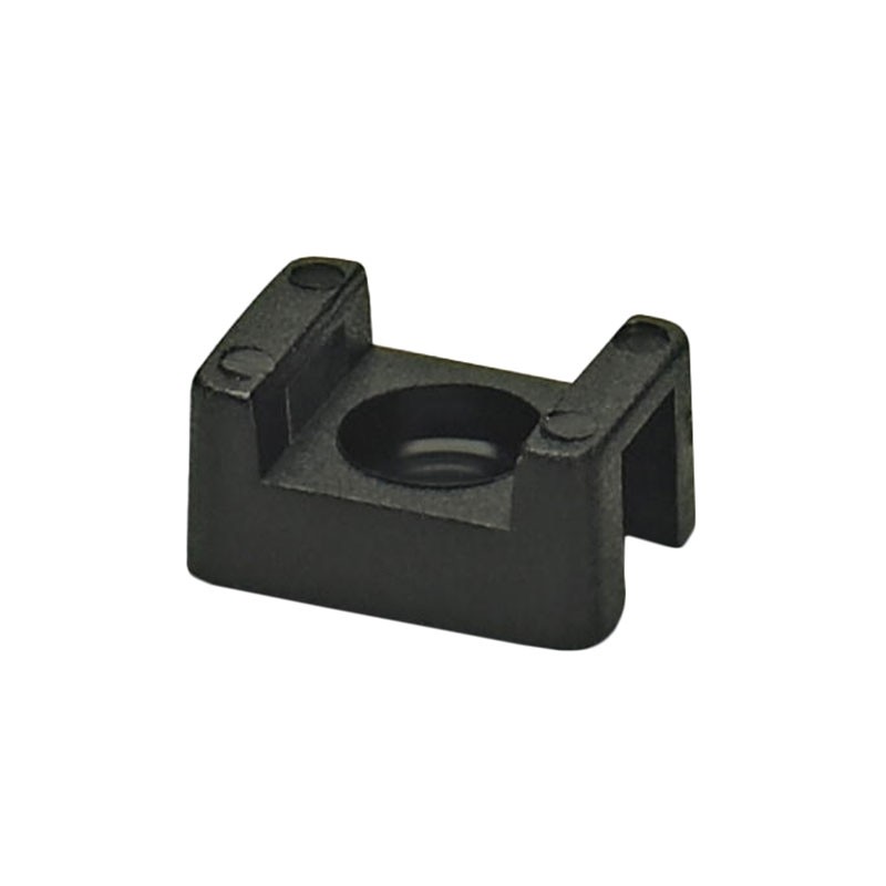 10 pcs : 3240705 - CABLE TIE HLDR DUAL SCREW BLACK