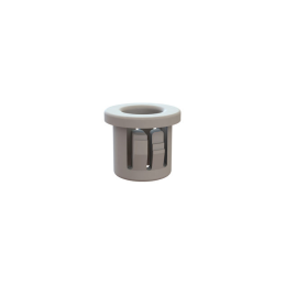 10 pcs : 22MP03754W - BUSHING 0.250' NYLON WHITE