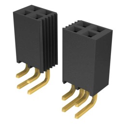 10 pcs : SSQ-105-02-G-D-RA - CONN RCPT 10POS 0.1 GOLD PCB R/A