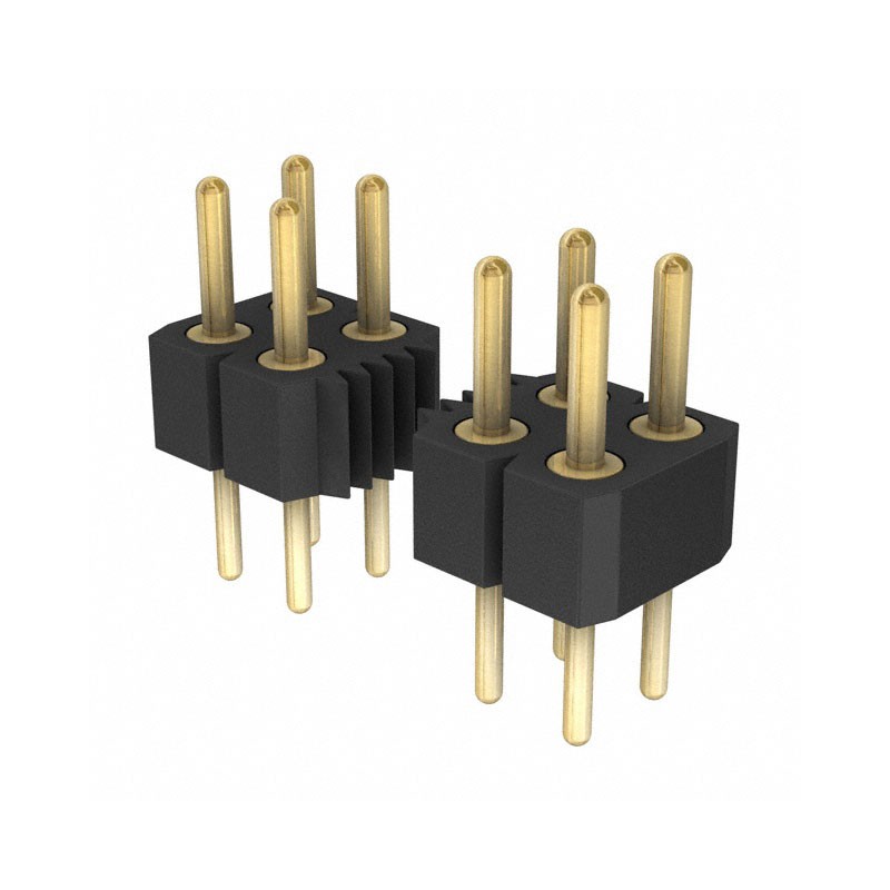 10 pcs : 802-10-010-10-002101 - CONN HEADER VERT 10POS 2.54MM