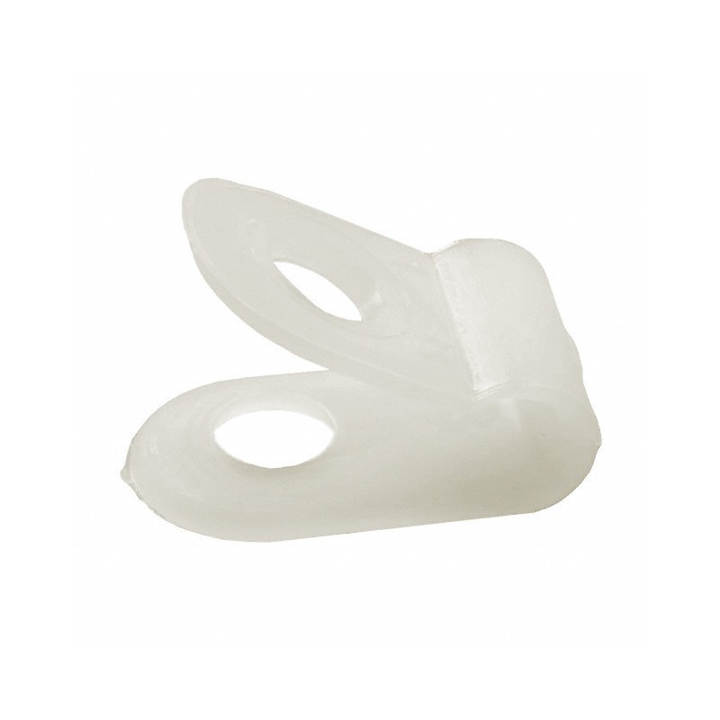 10 pcs : N-2 - CBL CLAMP P-TYPE NAT FASTENER