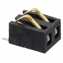 10 pcs : SIB-102-02-F-S-LC - CONN SPRING MOD 2POS SMD