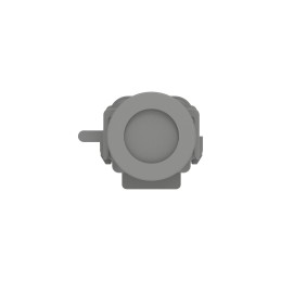 10 pcs : 2363714-2 - REC CONN CVR ASSY,2POS,DT,180DEG