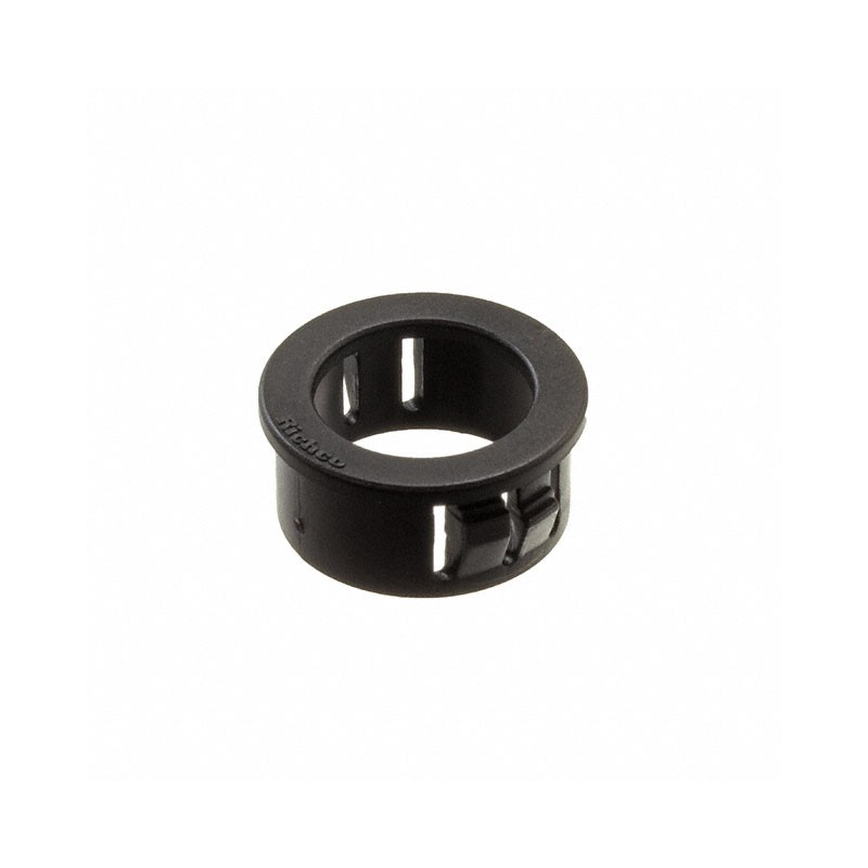 10 pcs : 22MP07508 - SNAP IN BUSHING, BLACK, HS NYLON