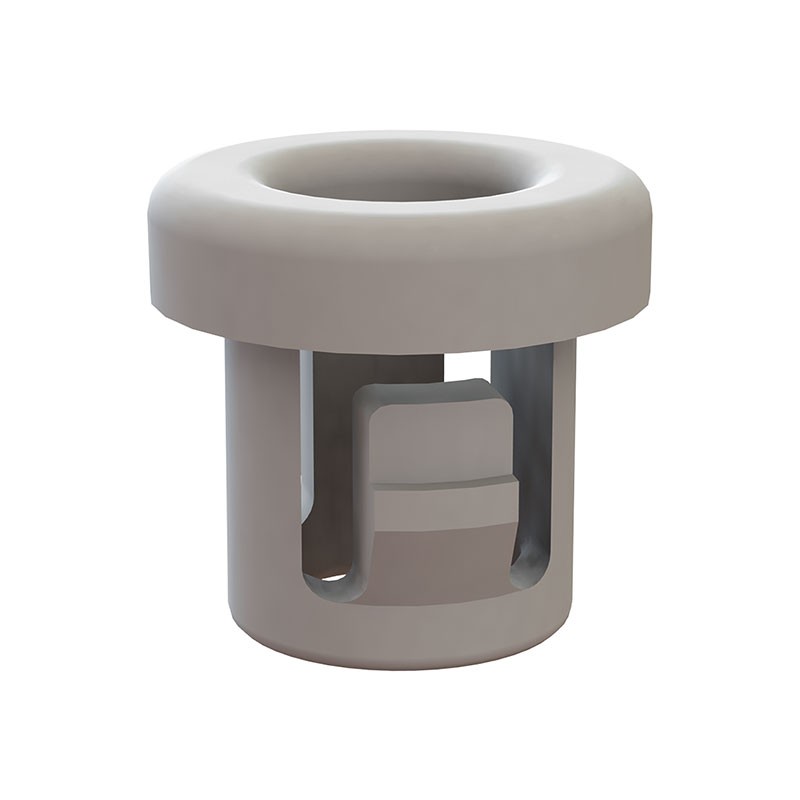 10 pcs : 22MP01010 - BUSHING 0.125' NYLON BLACK